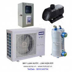 Máy lạnh nước Chiller thủy hải sản